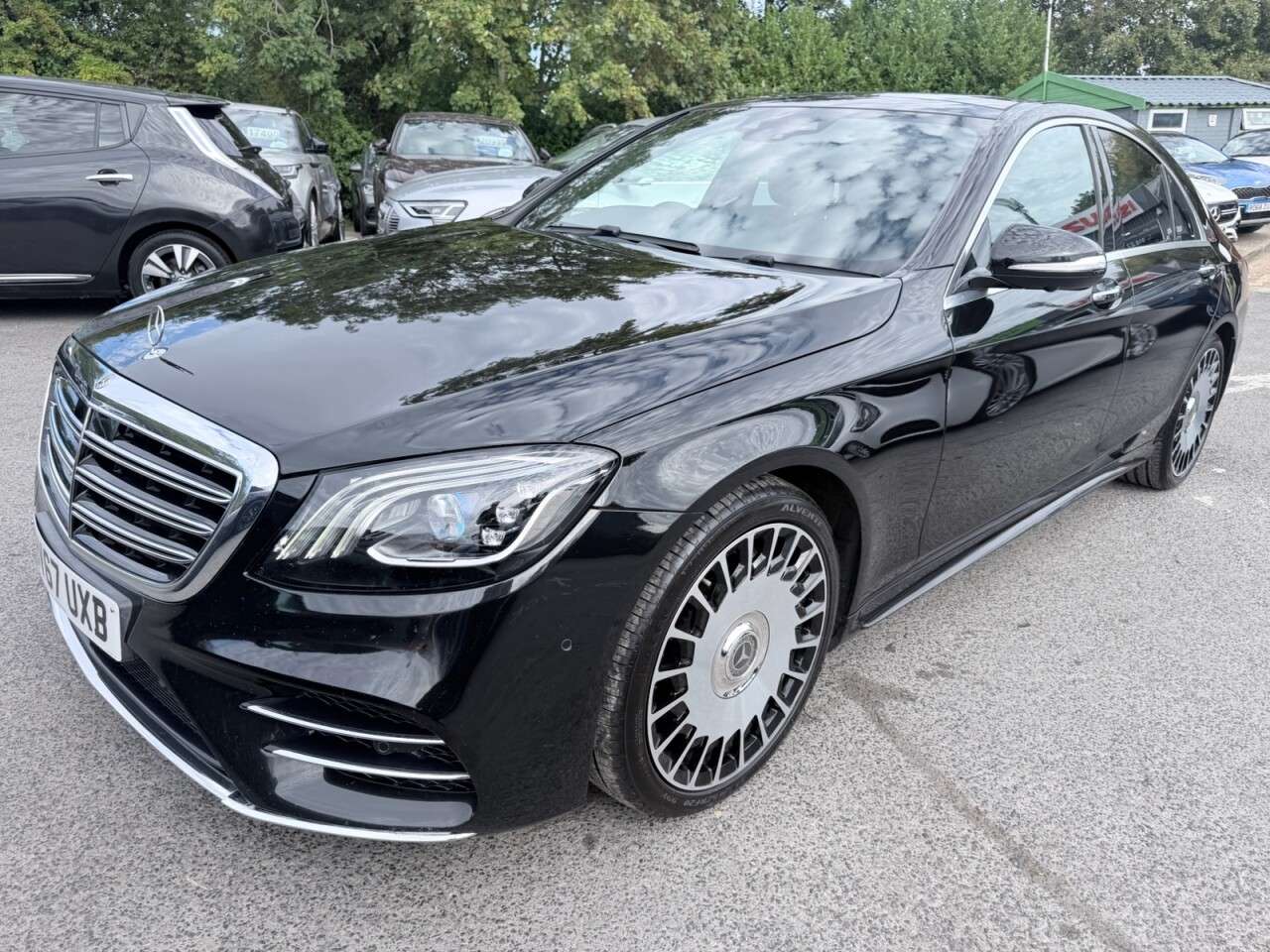 A 2017 MERCEDES-BENZ S CLASS Black S350d AMG Line Premium, 107,000 miles, Euro 6, Automatic, Leather, Ai A 2017 MERCEDES-BENZ S CLASS Black S350d AMG Line Premium, 107,000 miles, Euro 6, Automatic, Leather, Ai