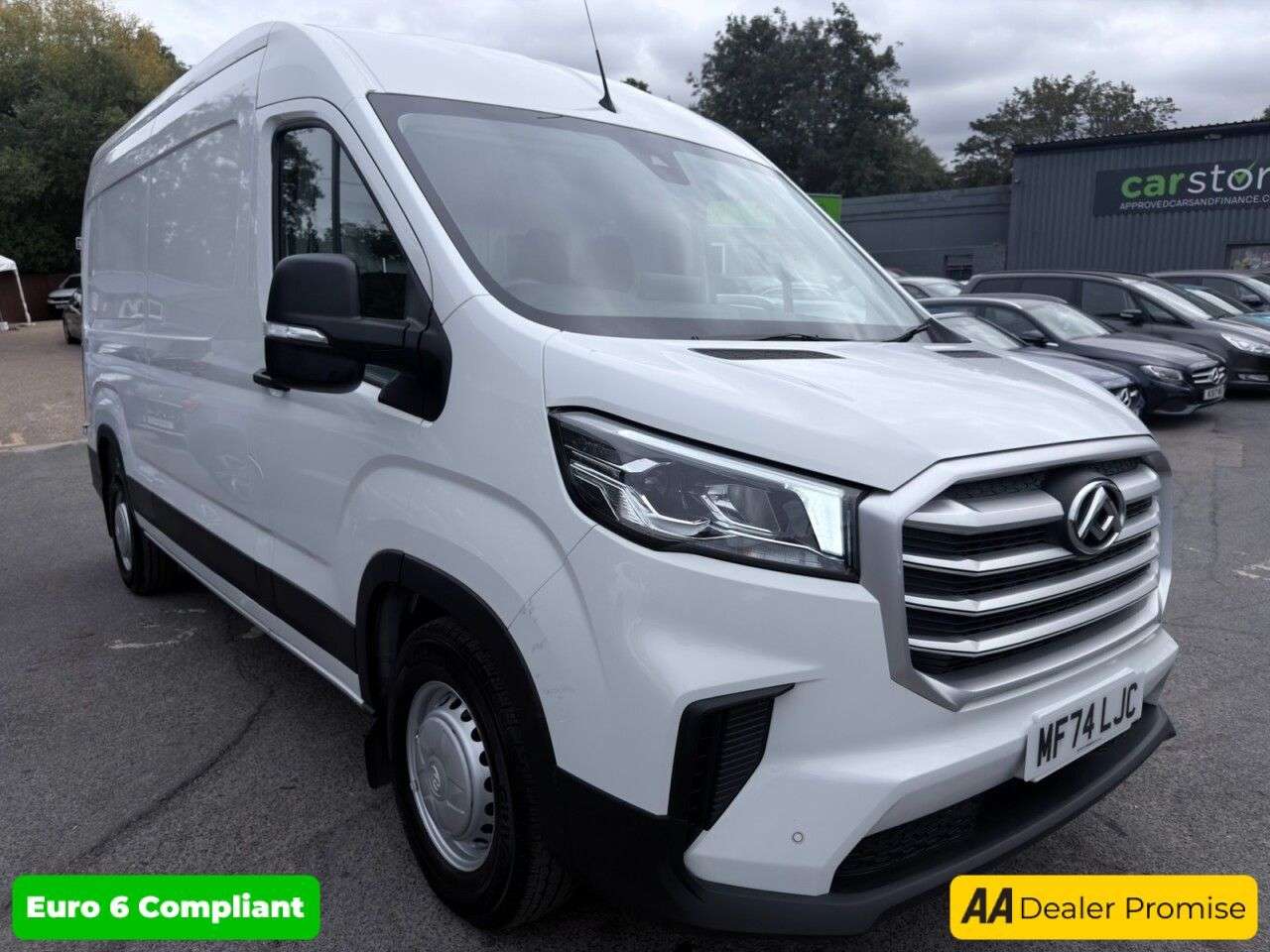 A 2024 MAXUS DELIVER 9 White 2.0 D20 L3 H2 Van, 20,200 miles, Euro 6, 6-Speed manual, Air Conditio A 2024 MAXUS DELIVER 9 White 2.0 D20 L3 H2 Van, 20,200 miles, Euro 6, 6-Speed manual, Air Conditio