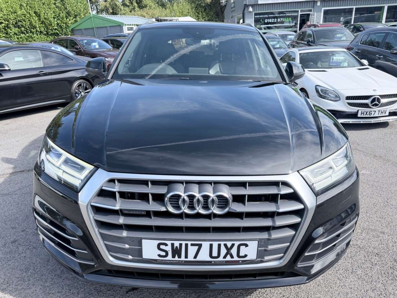A 2017 AUDI Q5 Black 2.0 TDI S line SUV, 86,543 miles, Euro 6, S Tronic Quattro, 19in Allo A 2017 AUDI Q5 Black 2.0 TDI S line SUV, 86,543 miles, Euro 6, S Tronic Quattro, 19in Allo