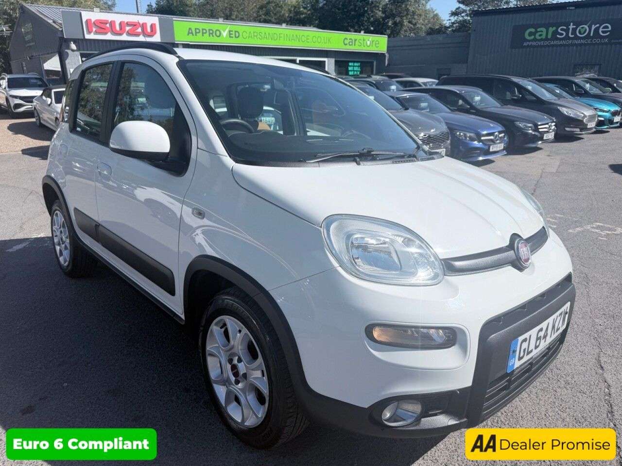 A 2014 FIAT PANDA White 1.3 MultiJet Trekking, 78,000 miles, Brilliant service history, 15in A 2014 FIAT PANDA White 1.3 MultiJet Trekking, 78,000 miles, Brilliant service history, 15in