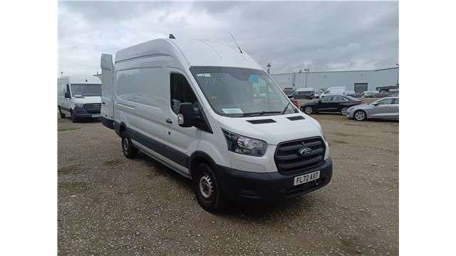 A 2022 FORD TRANSIT White 2.0 350 EcoBlue Leader L3 H3 Van, 37,300 miles, Euro 6, 6-Speed manua A 2022 FORD TRANSIT White 2.0 350 EcoBlue Leader L3 H3 Van, 37,300 miles, Euro 6, 6-Speed manua
