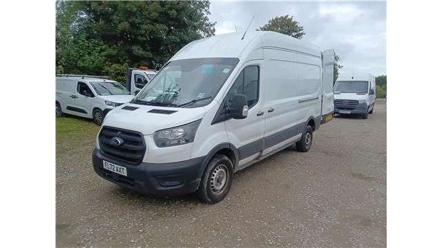 A 2022 FORD TRANSIT White 2.0 350 EcoBlue Leader L3 H3 Van, 37,300 miles, Euro 6, 6-Speed manua A 2022 FORD TRANSIT White 2.0 350 EcoBlue Leader L3 H3 Van, 37,300 miles, Euro 6, 6-Speed manua