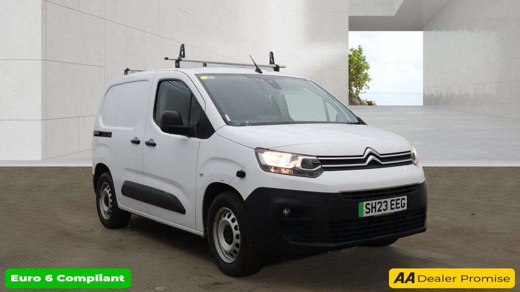 A 2023 CITROEN E-BERLINGO White 50kWh Enterprise Edition M SWB EV, 12,300 miles, auto, 8in Screen, Ca A 2023 CITROEN E-BERLINGO White 50kWh Enterprise Edition M SWB EV, 12,300 miles, auto, 8in Screen, Ca