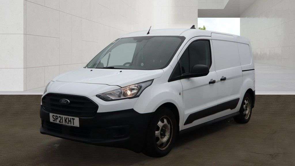 A 2021 FORD TRANSIT CONNECT White 1.5 210 EcoBlue Leader L2 Van, 54,000 miles, Euro 6, 6-Speed manual, A 2021 FORD TRANSIT CONNECT White 1.5 210 EcoBlue Leader L2 Van, 54,000 miles, Euro 6, 6-Speed manual,