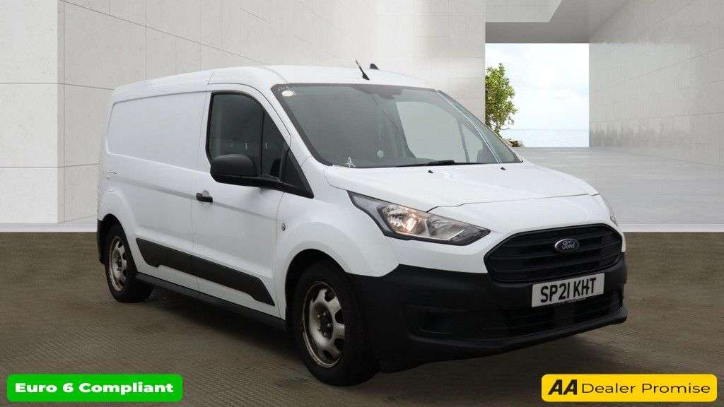 A 2021 FORD TRANSIT CONNECT White 1.5 210 EcoBlue Leader L2 Van, 54,000 miles, Euro 6, 6-Speed manual, A 2021 FORD TRANSIT CONNECT White 1.5 210 EcoBlue Leader L2 Van, 54,000 miles, Euro 6, 6-Speed manual,