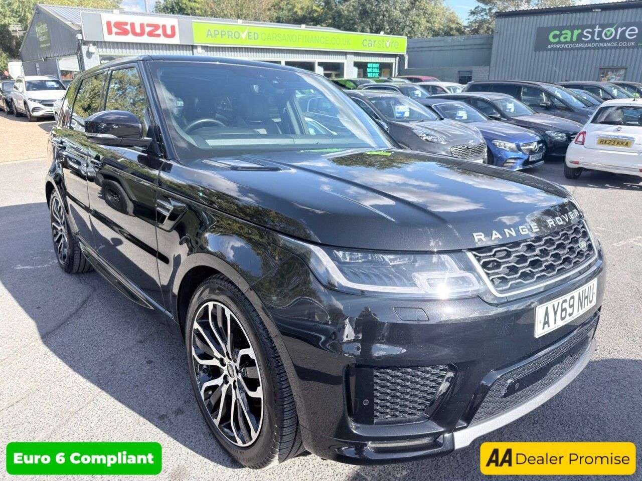 A 2019 LAND ROVER RANGE ROVER SPORT 3.0 SD V6 HSE SUV, 46,500 miles, Euro 6, Automatic 4WD, Air suspension, 20i A 2019 LAND ROVER RANGE ROVER SPORT 3.0 SD V6 HSE SUV, 46,500 miles, Euro 6, Automatic 4WD, Air suspension, 20i