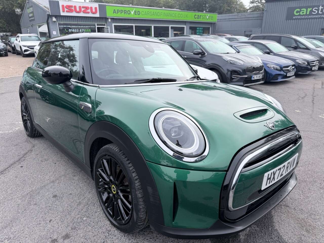 A 2022 MINI ELECTRIC HATCH MINI Cooper SE Level 2 in British Racing Green , 20,096 miles, 33kWh EV, Fu A 2022 MINI ELECTRIC HATCH MINI Cooper SE Level 2 in British Racing Green , 20,096 miles, 33kWh EV, Fu
