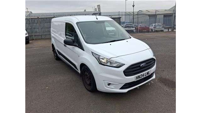 A 2024 FORD TRANSIT CONNECT White 1.5 230 EcoBlue Trend L2 Van, 32,000 miles, Euro 6, 6-Speed manual, A A 2024 FORD TRANSIT CONNECT White 1.5 230 EcoBlue Trend L2 Van, 32,000 miles, Euro 6, 6-Speed manual, A