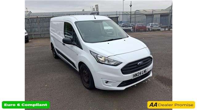 A 2024 FORD TRANSIT CONNECT White 1.5 230 EcoBlue Trend L2 Van, 32,000 miles, Euro 6, 6-Speed manual, A A 2024 FORD TRANSIT CONNECT White 1.5 230 EcoBlue Trend L2 Van, 32,000 miles, Euro 6, 6-Speed manual, A