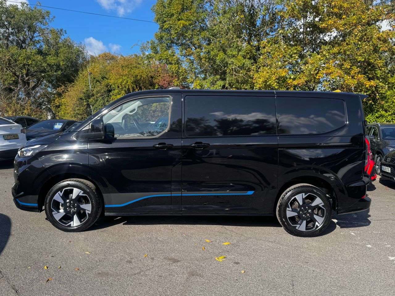A 2025 FORD TRANSIT CUSTOM Black 2.0 320 EcoBlue Sport L1 H1 Van, 8,100 miles, Euro 6, Automatic, 13in A 2025 FORD TRANSIT CUSTOM Black 2.0 320 EcoBlue Sport L1 H1 Van, 8,100 miles, Euro 6, Automatic, 13in