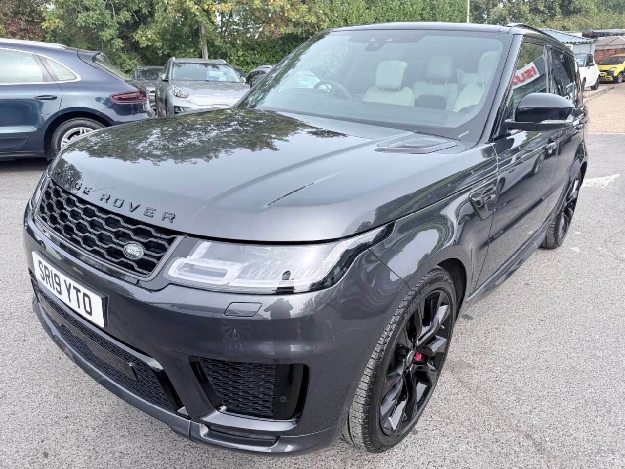 A 2019 LAND ROVER RANGE ROVER SPORT Grey 3.0 i6 MHEV HST SUV, 43,300 miles, Euro 6, auto 4WD, 21in alloys, pano A 2019 LAND ROVER RANGE ROVER SPORT Grey 3.0 i6 MHEV HST SUV, 43,300 miles, Euro 6, auto 4WD, 21in alloys, pano