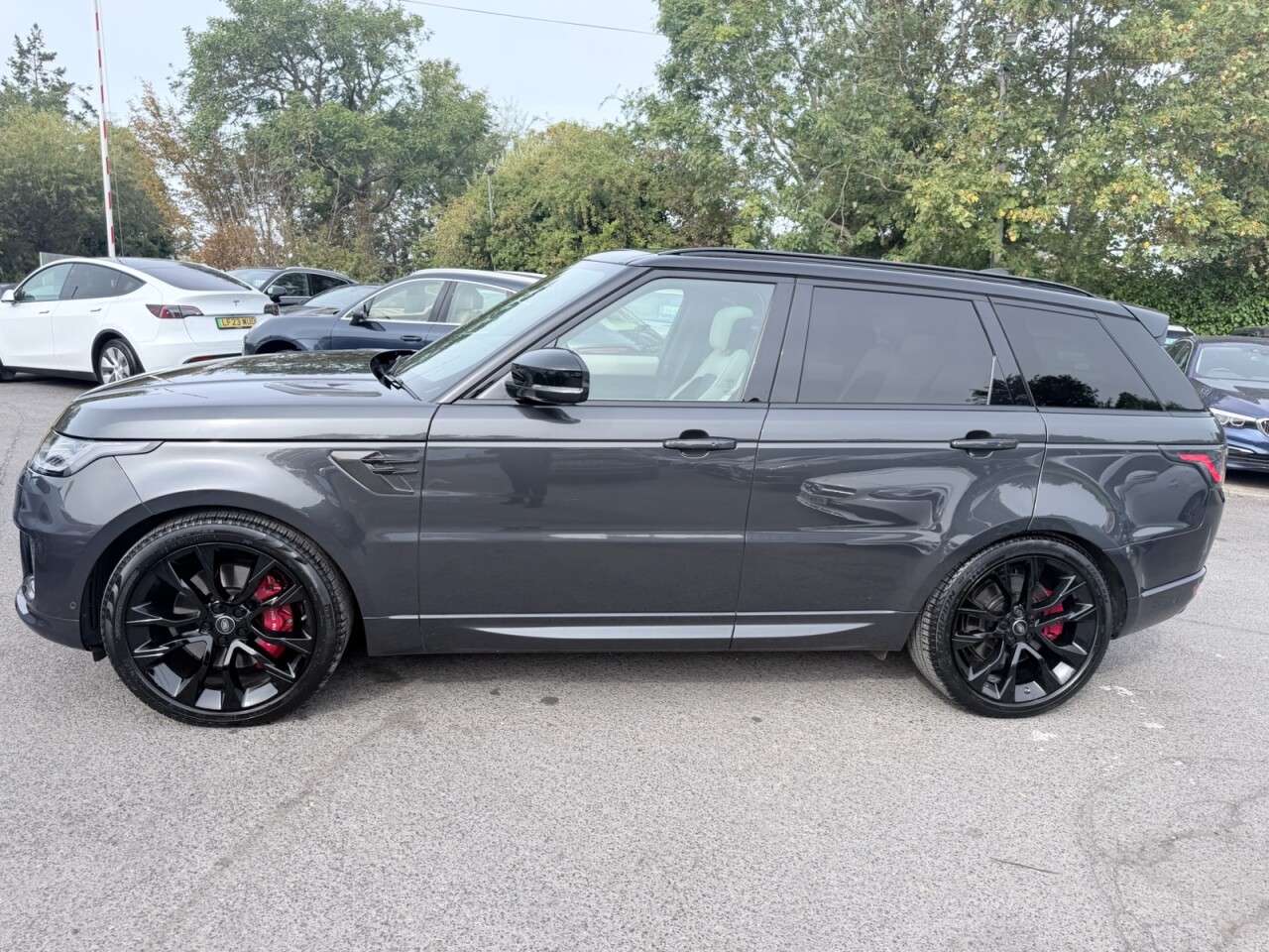 A 2019 LAND ROVER RANGE ROVER SPORT Grey 3.0 i6 MHEV HST SUV, 43,300 miles, Euro 6, auto 4WD, 21in alloys, pano A 2019 LAND ROVER RANGE ROVER SPORT Grey 3.0 i6 MHEV HST SUV, 43,300 miles, Euro 6, auto 4WD, 21in alloys, pano