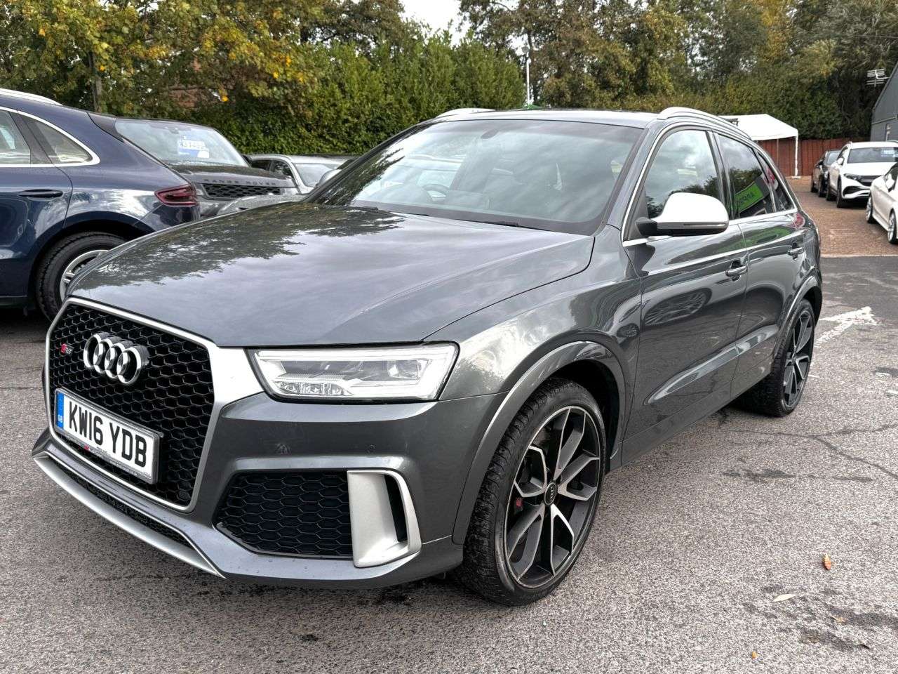A 2016 AUDI RS Q3 Grey 2.5 TFSI Quattro SUV, 126,000 miles, Superb service history, S Tronic A 2016 AUDI RS Q3 Grey 2.5 TFSI Quattro SUV, 126,000 miles, Superb service history, S Tronic