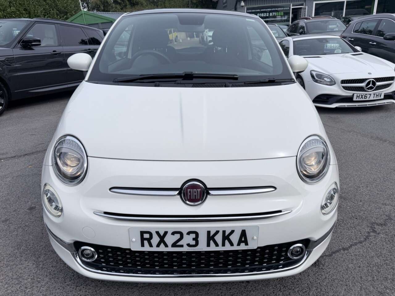 A 2023 FIAT 500 White 1.0 MHEV hatchback, 40100 miles, Euro 6, ULEZ compliant, 6-speed manu A 2023 FIAT 500 White 1.0 MHEV hatchback, 40100 miles, Euro 6, ULEZ compliant, 6-speed manu