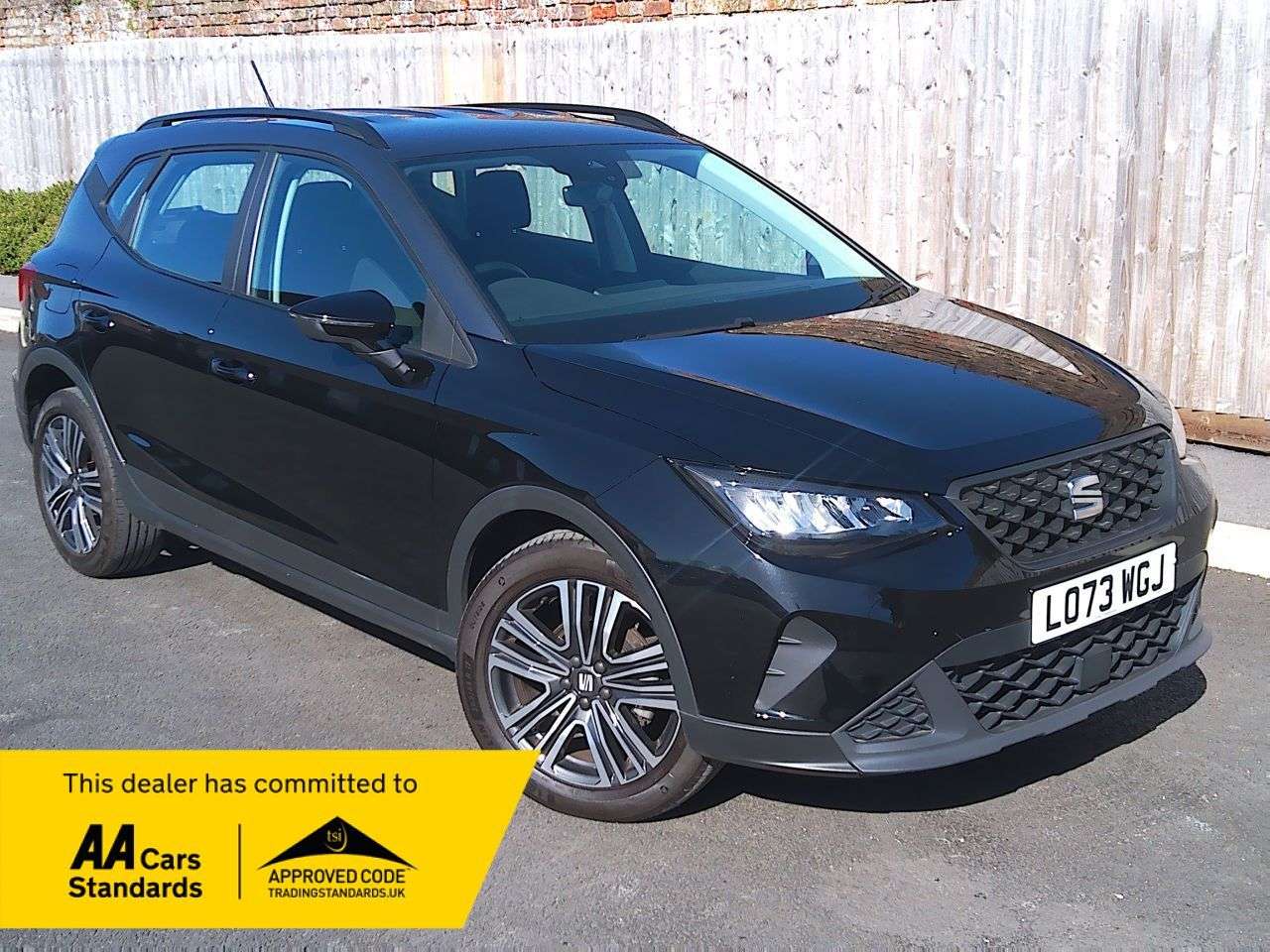 A 2024 SEAT ARONA 1.0 TSI SE Technology SUV 5dr Petrol DSG Euro 6 (s/s) (110 ps) FULLY SERVIC A 2024 SEAT ARONA 1.0 TSI SE Technology SUV 5dr Petrol DSG Euro 6 (s/s) (110 ps) FULLY SERVIC