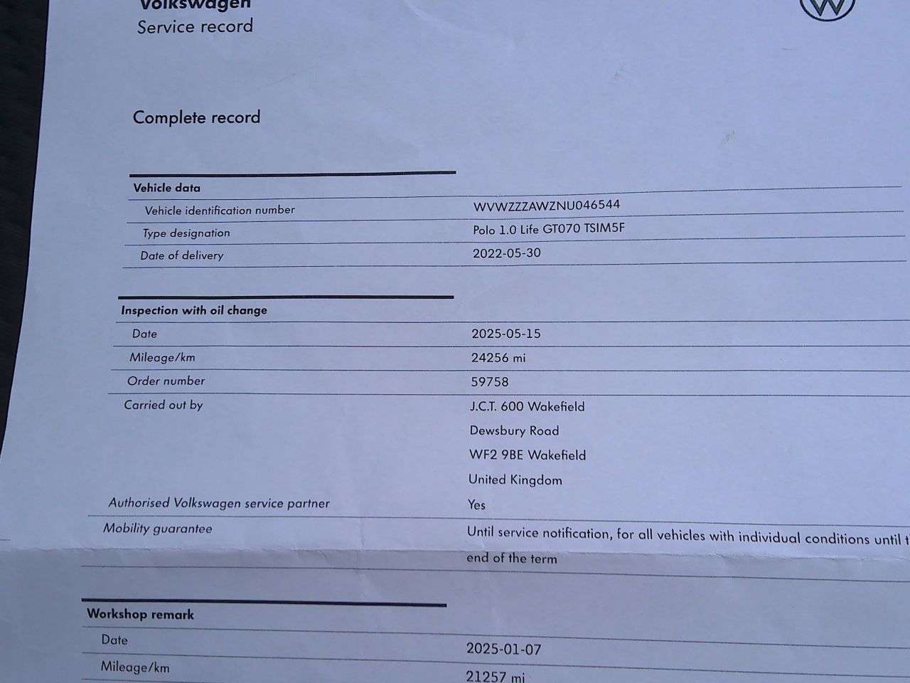 2022 VOLKSWAGEN POLO 2022 VOLKSWAGEN POLO