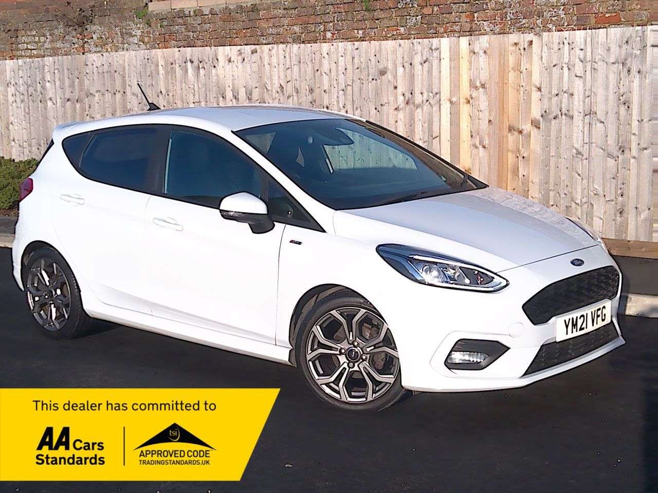 A 2021 FORD FIESTA 1.0T EcoBoost ST-Line Edition Hatchback 5dr Petrol Manual Euro 6 (s/s) (95 A 2021 FORD FIESTA 1.0T EcoBoost ST-Line Edition Hatchback 5dr Petrol Manual Euro 6 (s/s) (95
