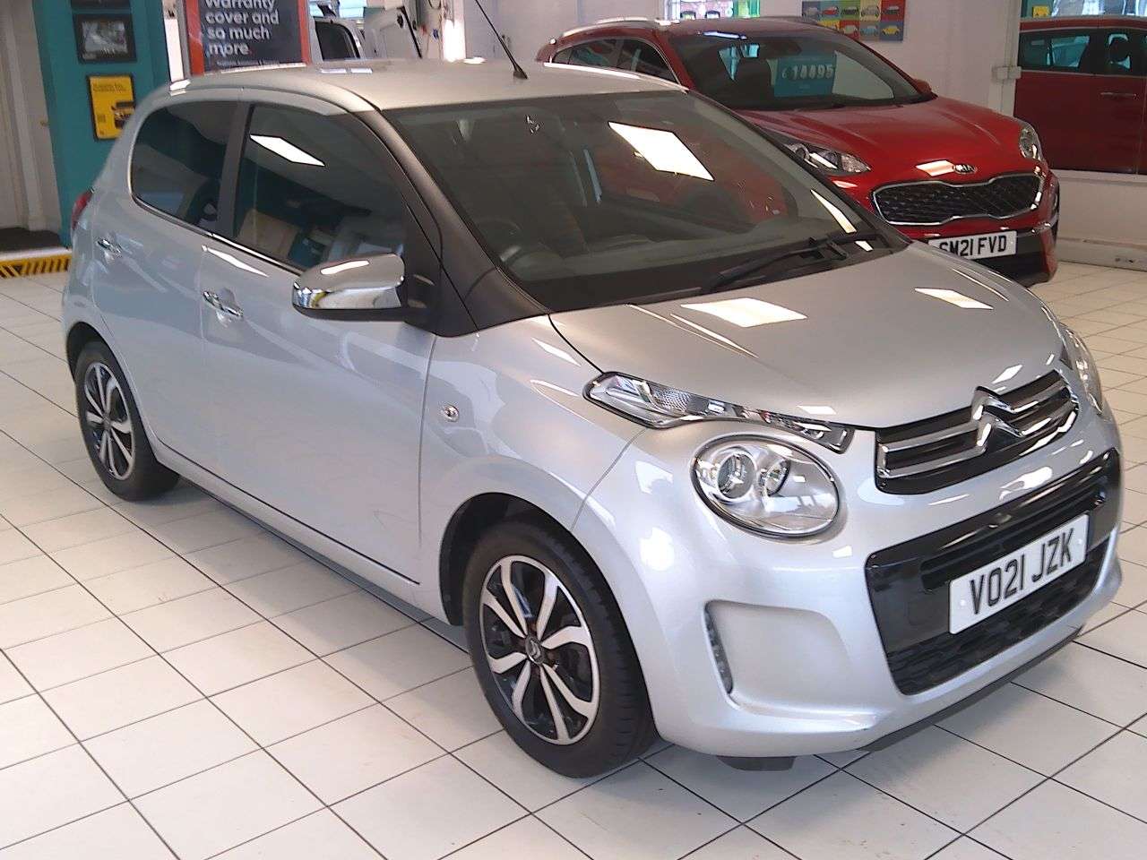 A 2021 CITROEN C1 1.0 VTi Flair Hatchback 5dr Petrol Manual Euro 6 (s/s) (72 ps) FURTHER SERV A 2021 CITROEN C1 1.0 VTi Flair Hatchback 5dr Petrol Manual Euro 6 (s/s) (72 ps) FURTHER SERV