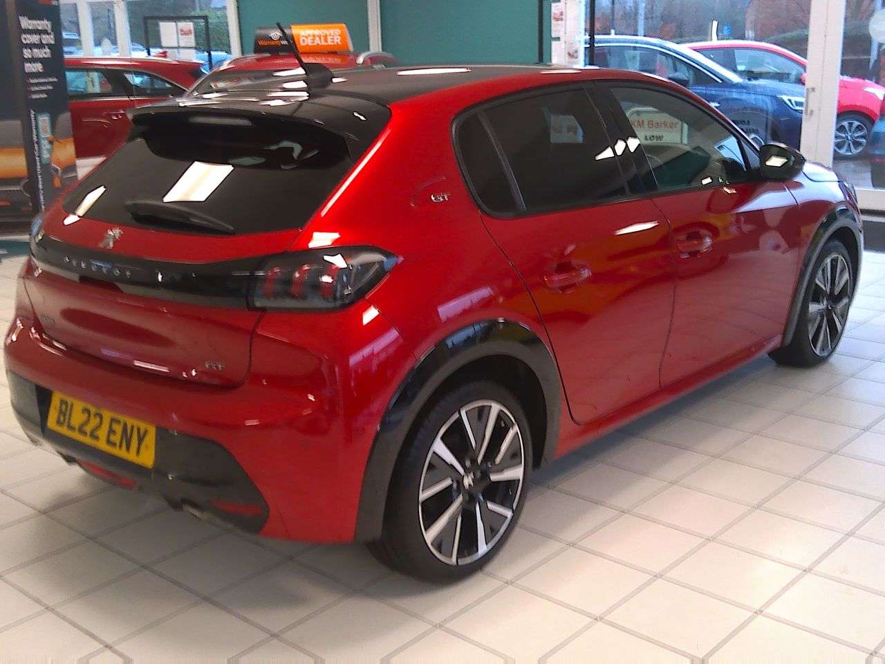 A 2022 PEUGEOT 208 1.2 PureTech GT Hatchback 5dr Petrol Manual Euro 6 (s/s) (100 ps) SERVICE,1 A 2022 PEUGEOT 208 1.2 PureTech GT Hatchback 5dr Petrol Manual Euro 6 (s/s) (100 ps) SERVICE,1