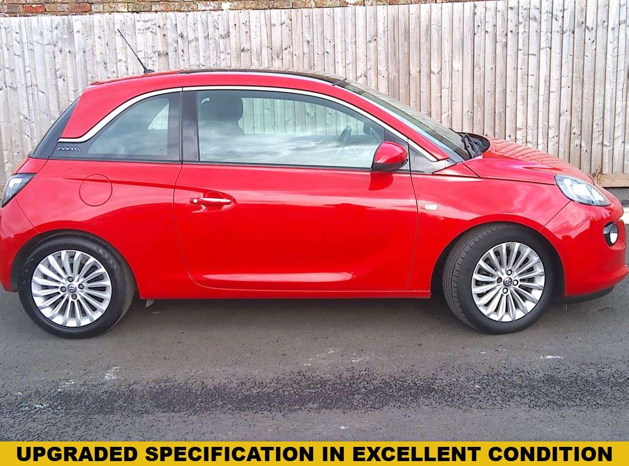 A 2014 VAUXHALL ADAM 1.4 16v GLAM Hatchback 3dr Petrol Manual Euro 5 (87 ps) JUST BEEN SERVICED+ A 2014 VAUXHALL ADAM 1.4 16v GLAM Hatchback 3dr Petrol Manual Euro 5 (87 ps) JUST BEEN SERVICED+