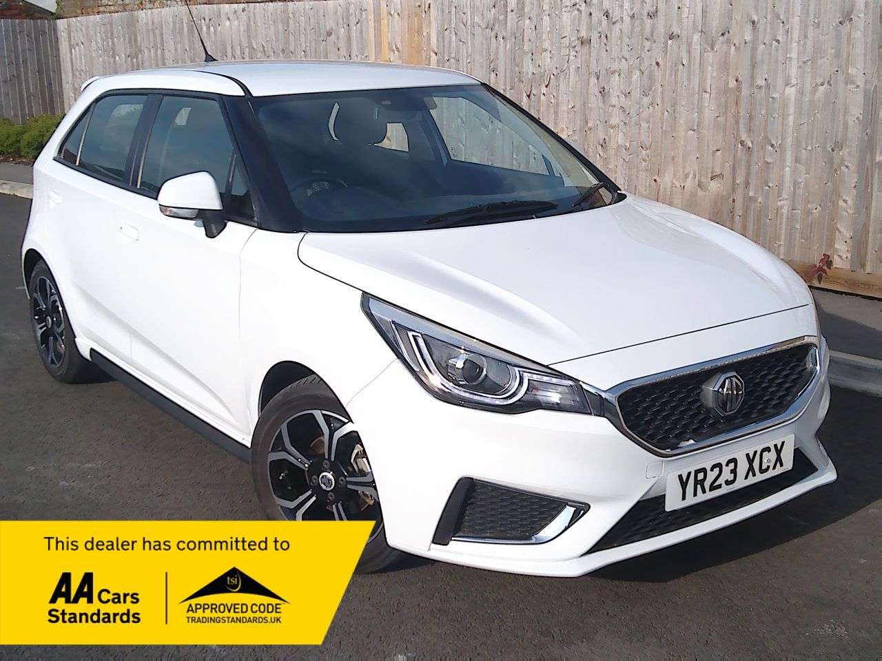 A 2023 MG MG3 1.5 VTi-TECH Exclusive Nav Hatchback 5dr Petrol Manual Euro 6 (s/s) (106 ps A 2023 MG MG3 1.5 VTi-TECH Exclusive Nav Hatchback 5dr Petrol Manual Euro 6 (s/s) (106 ps