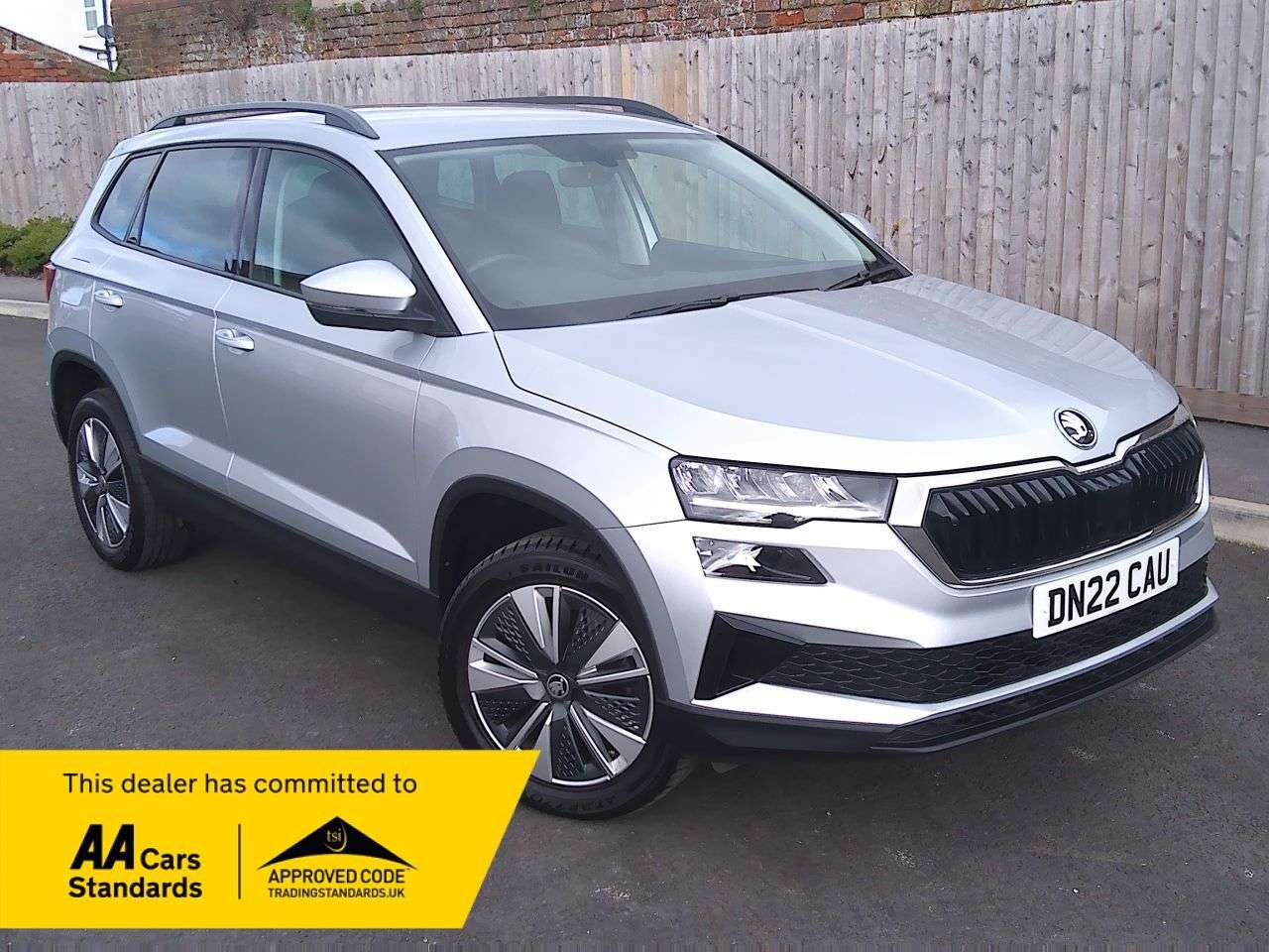 A 2022 SKODA KAROQ 1.0 TSI SE Drive SUV 5dr Petrol Manual Euro 6 (s/s) (110 ps) FURTHER SERVIC A 2022 SKODA KAROQ 1.0 TSI SE Drive SUV 5dr Petrol Manual Euro 6 (s/s) (110 ps) FURTHER SERVIC