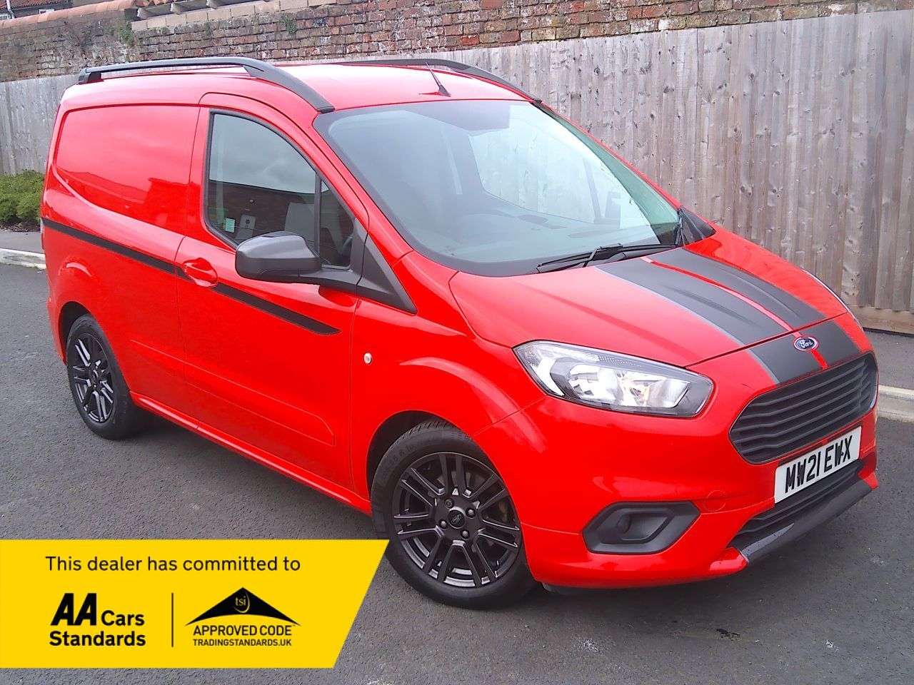 A 2021 FORD TRANSIT COURIER 1.5 TDCi Sport Panel Van 5dr Diesel Manual L1 Euro 6 (100 ps) JUST BEEN SER A 2021 FORD TRANSIT COURIER 1.5 TDCi Sport Panel Van 5dr Diesel Manual L1 Euro 6 (100 ps) JUST BEEN SER