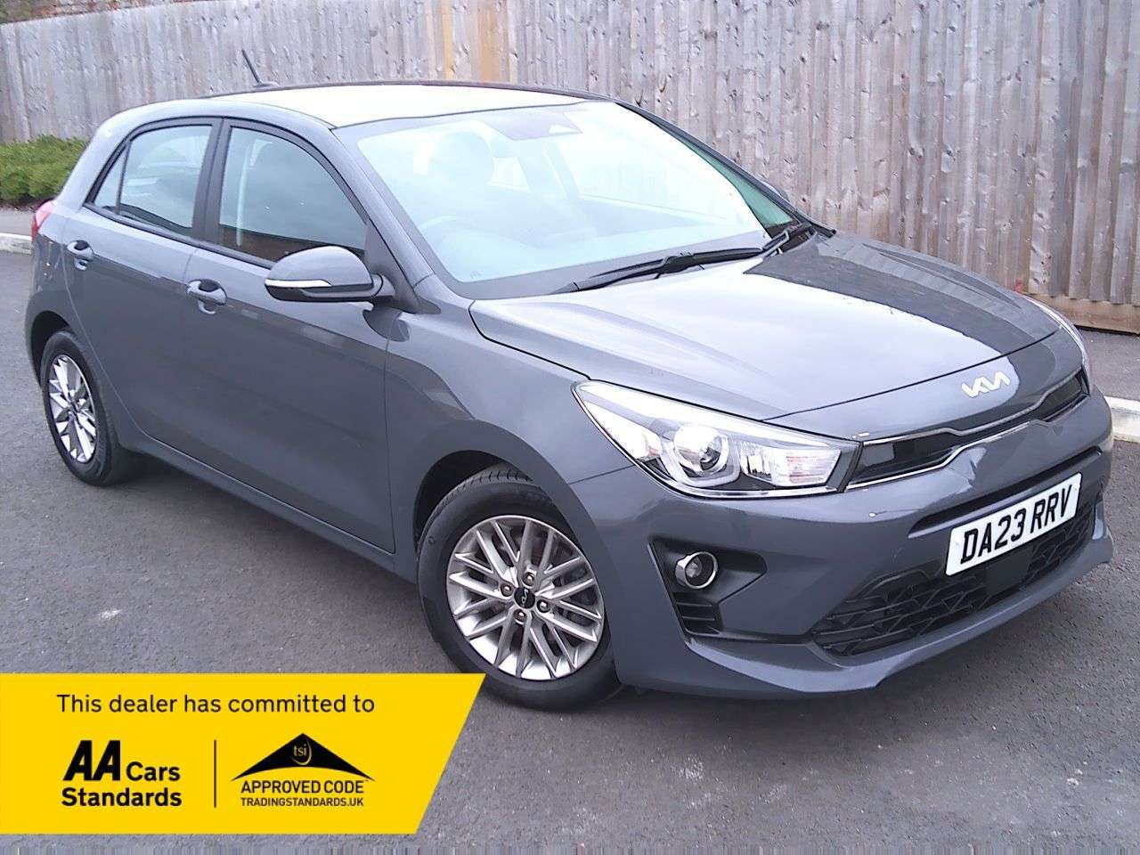 A 2023 KIA RIO 1.2 2 Hatchback 5dr Petrol Manual Euro 6 (s/s) (83 bhp) FURTHER SERVICE+12 A 2023 KIA RIO 1.2 2 Hatchback 5dr Petrol Manual Euro 6 (s/s) (83 bhp) FURTHER SERVICE+12
