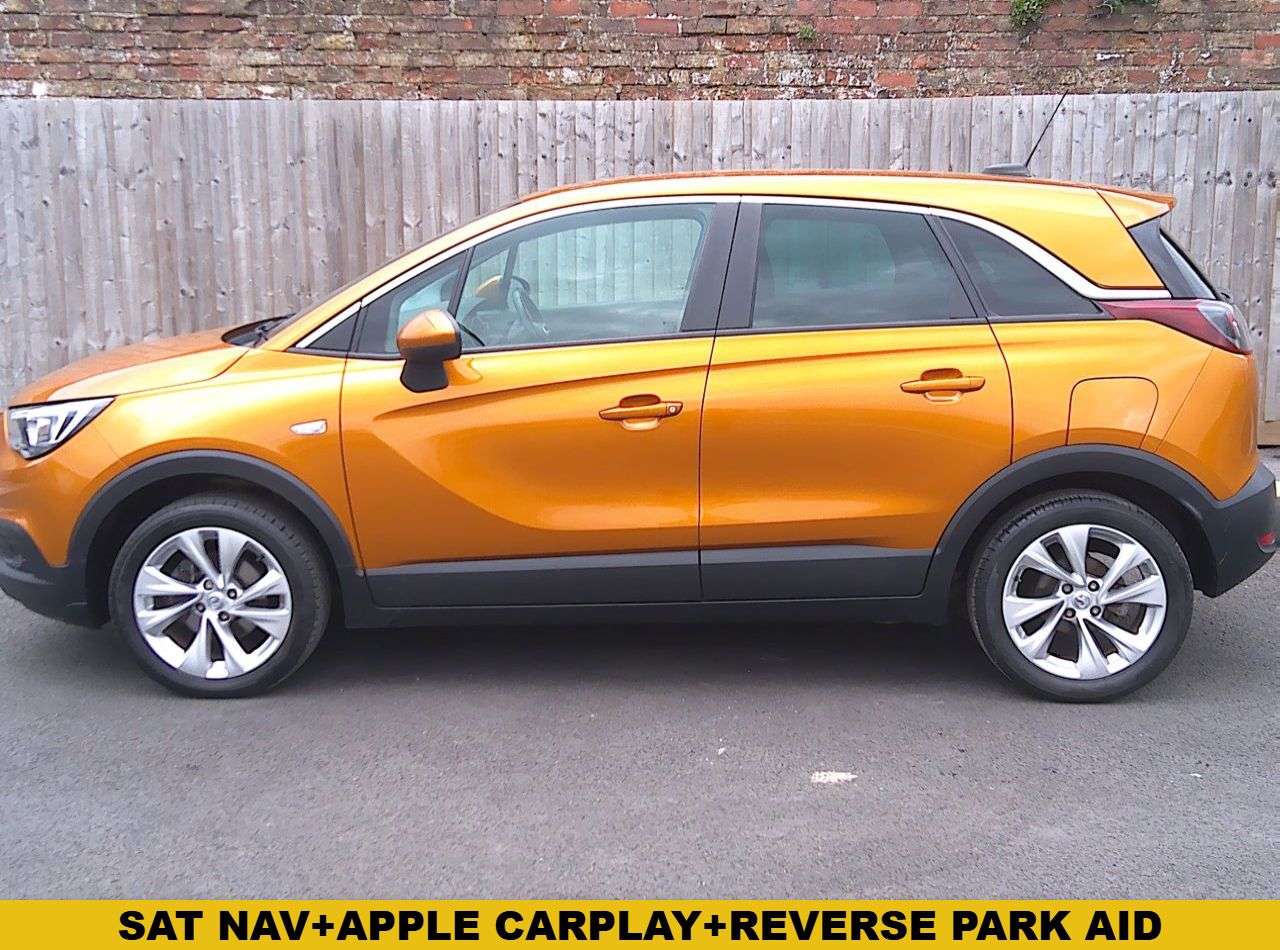 A 2019 VAUXHALL CROSSLAND X 1.2 Turbo GPF Tech Line Nav SUV 5dr Petrol Manual Euro 6 (s/s) (130 ps) JUS A 2019 VAUXHALL CROSSLAND X 1.2 Turbo GPF Tech Line Nav SUV 5dr Petrol Manual Euro 6 (s/s) (130 ps) JUS