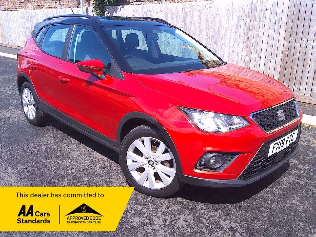 A 2019 SEAT ARONA 1.0 TSI GPF SE Technology SUV 5dr Petrol Manual Euro 6 (s/s) (95 ps) SERVIC A 2019 SEAT ARONA 1.0 TSI GPF SE Technology SUV 5dr Petrol Manual Euro 6 (s/s) (95 ps) SERVIC