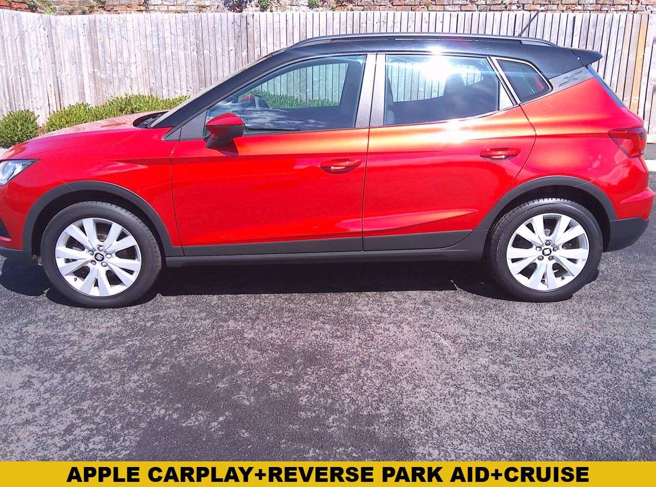 A 2019 SEAT ARONA 1.0 TSI GPF SE Technology SUV 5dr Petrol Manual Euro 6 (s/s) (95 ps) SERVIC A 2019 SEAT ARONA 1.0 TSI GPF SE Technology SUV 5dr Petrol Manual Euro 6 (s/s) (95 ps) SERVIC