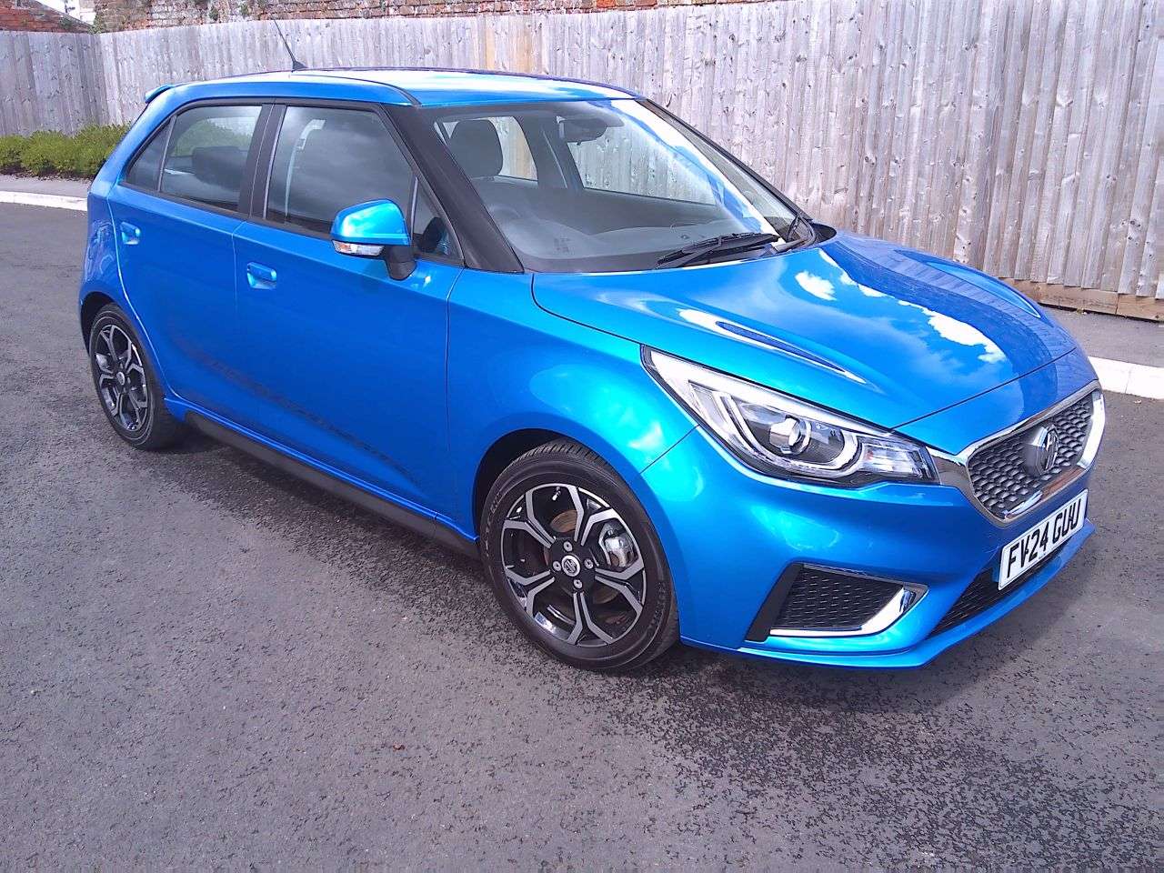 A 2024 MG MG3 1.5 VTi-TECH Exclusive Nav Hatchback 5dr Petrol Manual Euro 6 (s/s) (106 ps A 2024 MG MG3 1.5 VTi-TECH Exclusive Nav Hatchback 5dr Petrol Manual Euro 6 (s/s) (106 ps