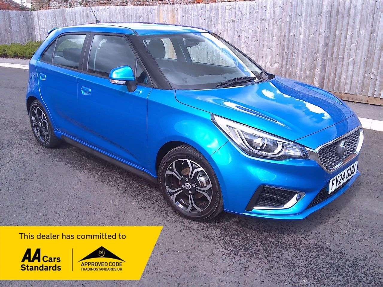 A 2024 MG MG3 1.5 VTi-TECH Exclusive Nav Hatchback 5dr Petrol Manual Euro 6 (s/s) (106 ps A 2024 MG MG3 1.5 VTi-TECH Exclusive Nav Hatchback 5dr Petrol Manual Euro 6 (s/s) (106 ps