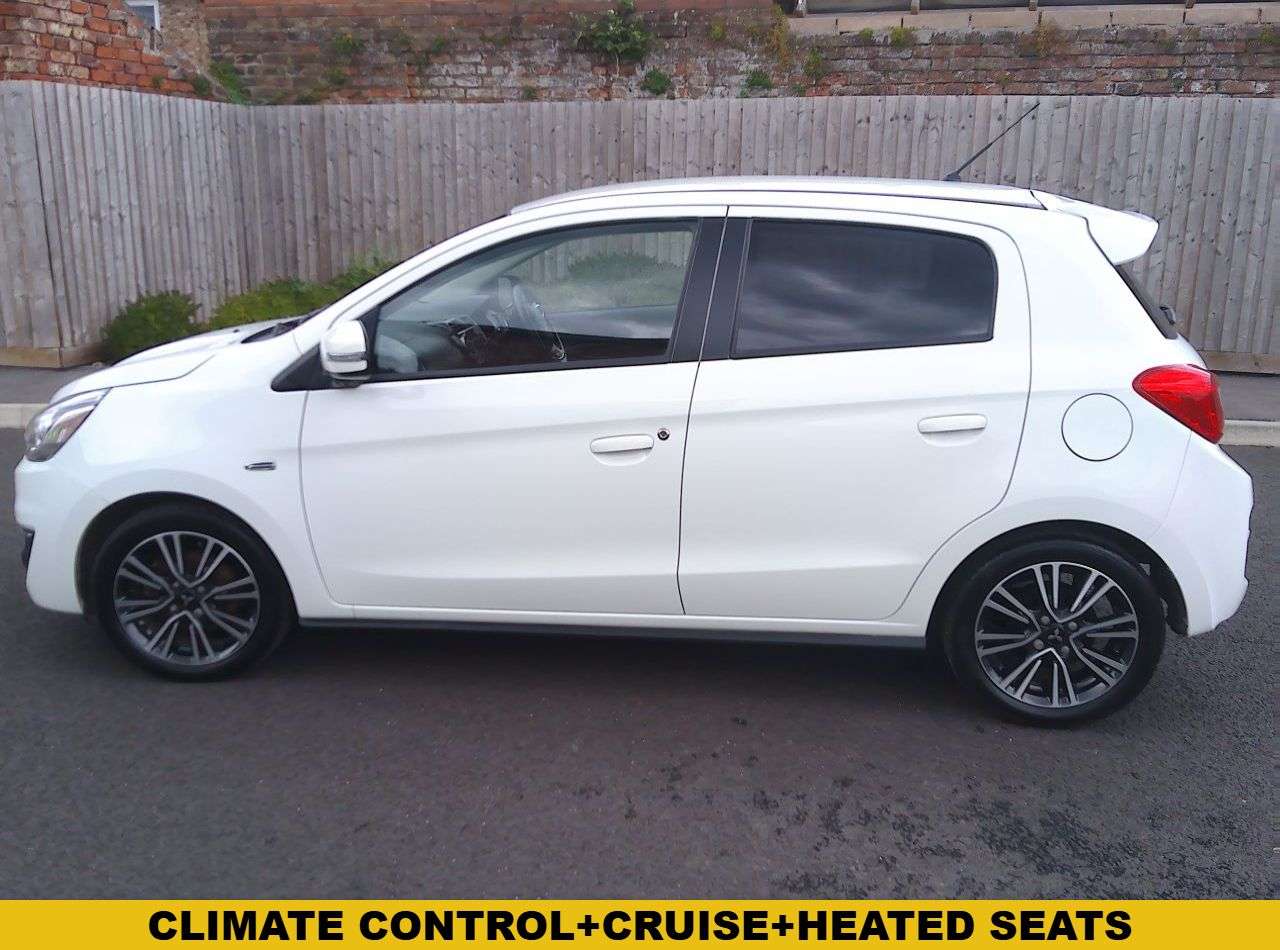 A 2018 MITSUBISHI MIRAGE 1.2 Juro Hatchback 5dr Petrol Manual Euro 6 (s/s) (79 ps) FURTHER SERVICE + A 2018 MITSUBISHI MIRAGE 1.2 Juro Hatchback 5dr Petrol Manual Euro 6 (s/s) (79 ps) FURTHER SERVICE +