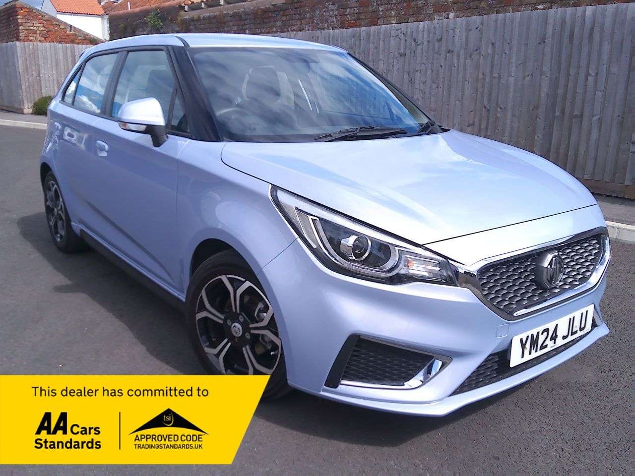 A 2024 MG MG3 1.5 VTi-TECH Exclusive Nav Hatchback 5dr Petrol Manual Euro 6 (s/s) (106 ps A 2024 MG MG3 1.5 VTi-TECH Exclusive Nav Hatchback 5dr Petrol Manual Euro 6 (s/s) (106 ps