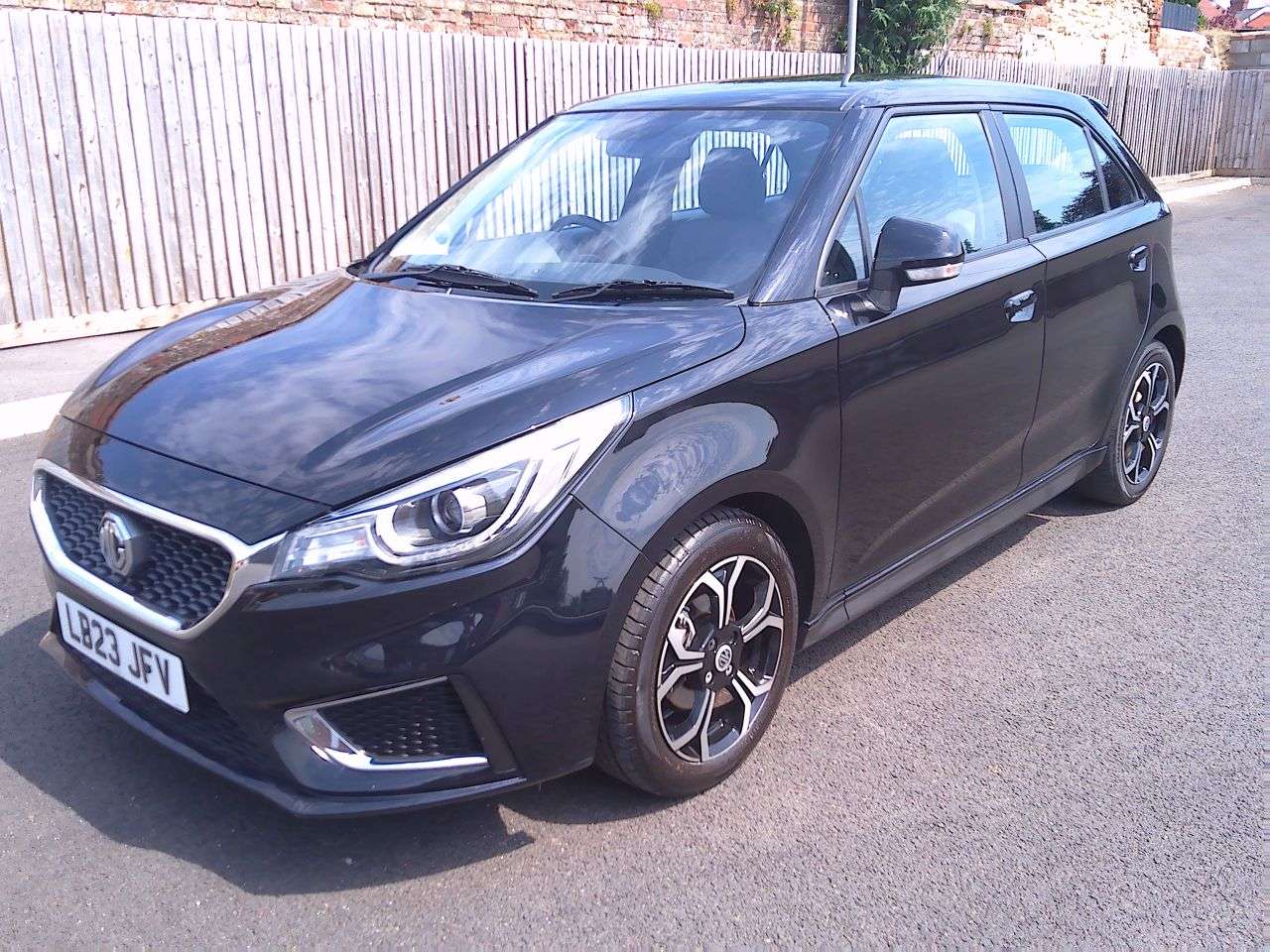 A 2023 MG MG3 1.5 VTi-TECH Exclusive Nav Hatchback 5dr Petrol Manual Euro 6 (s/s) (106 ps A 2023 MG MG3 1.5 VTi-TECH Exclusive Nav Hatchback 5dr Petrol Manual Euro 6 (s/s) (106 ps