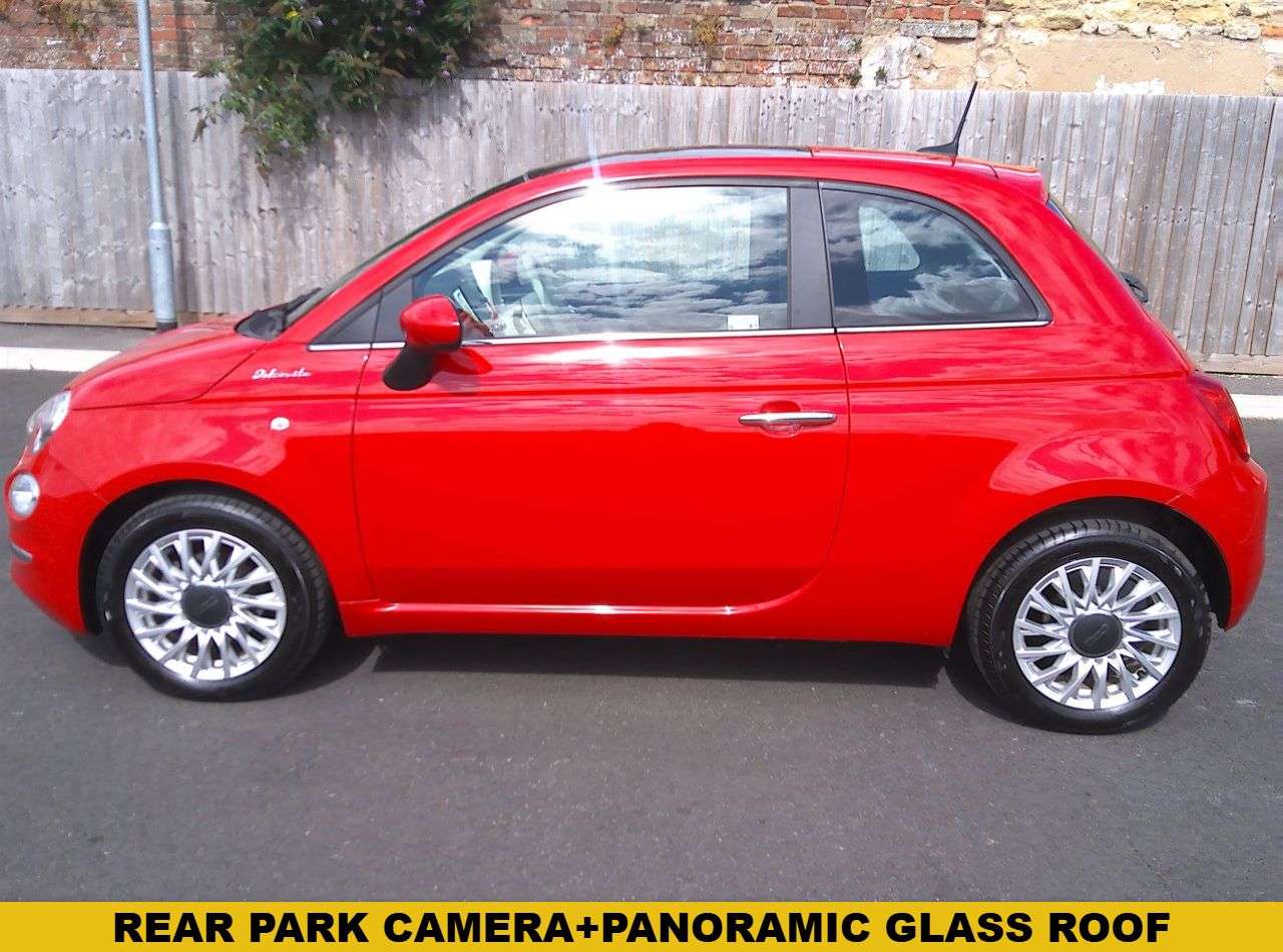 A 2022 FIAT 500 1.0 MHEV Dolcevita Hatchback 3dr Petrol Manual Euro 6 (s/s) (70 bhp) PAN RO A 2022 FIAT 500 1.0 MHEV Dolcevita Hatchback 3dr Petrol Manual Euro 6 (s/s) (70 bhp) PAN RO