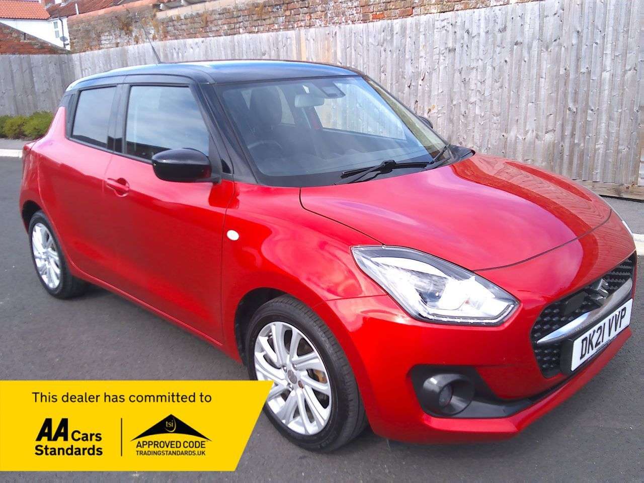 A 2021 SUZUKI SWIFT 1.2 Dualjet MHEV SZ-T Hatchback 5dr Petrol Hybrid CVT Euro 6 (s/s) (83 ps) A 2021 SUZUKI SWIFT 1.2 Dualjet MHEV SZ-T Hatchback 5dr Petrol Hybrid CVT Euro 6 (s/s) (83 ps)