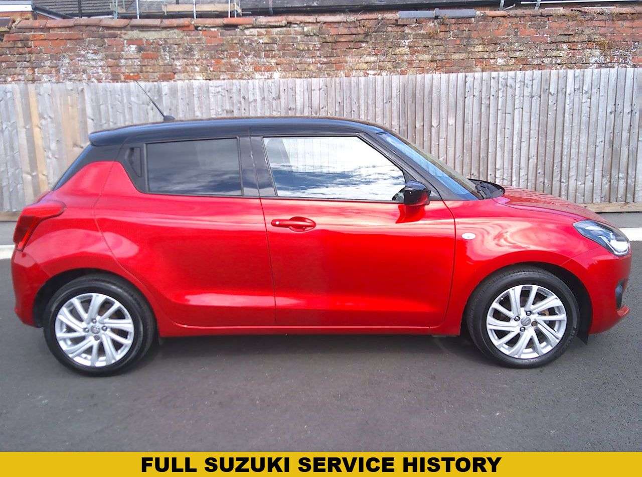 A 2021 SUZUKI SWIFT 1.2 Dualjet MHEV SZ-T Hatchback 5dr Petrol Hybrid CVT Euro 6 (s/s) (83 ps) A 2021 SUZUKI SWIFT 1.2 Dualjet MHEV SZ-T Hatchback 5dr Petrol Hybrid CVT Euro 6 (s/s) (83 ps)