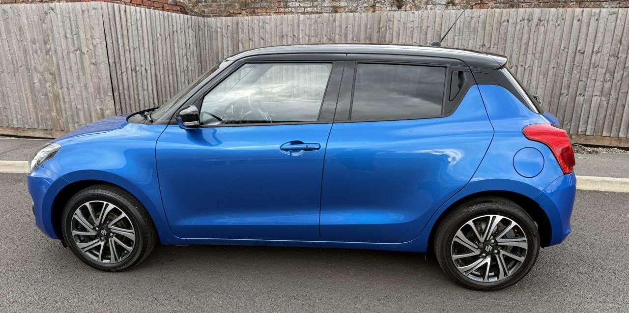 A 2023 SUZUKI SWIFT 1.2 Dualjet MHEV SZ5 Hatchback 5dr Petrol Hybrid Manual Euro 6 (s/s) (83 ps A 2023 SUZUKI SWIFT 1.2 Dualjet MHEV SZ5 Hatchback 5dr Petrol Hybrid Manual Euro 6 (s/s) (83 ps