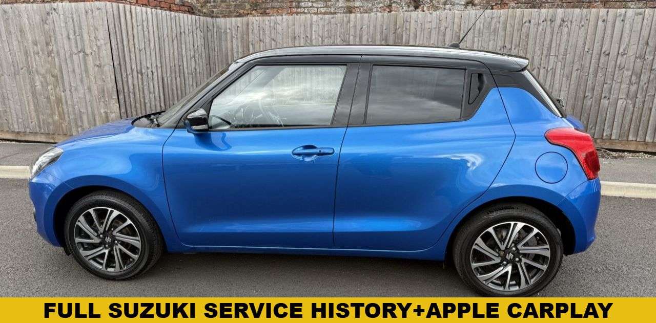 A 2023 SUZUKI SWIFT 1.2 Dualjet MHEV SZ5 Hatchback 5dr Petrol Hybrid Manual Euro 6 (s/s) (83 ps A 2023 SUZUKI SWIFT 1.2 Dualjet MHEV SZ5 Hatchback 5dr Petrol Hybrid Manual Euro 6 (s/s) (83 ps