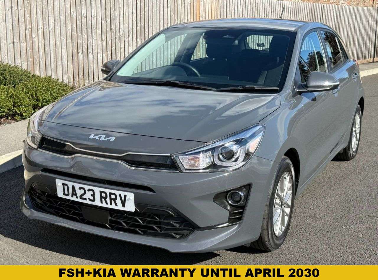 A 2023 KIA RIO 1.2 2 Hatchback 5dr Petrol Manual Euro 6 (s/s) (83 bhp) FURTHER SERVICE & 1 A 2023 KIA RIO 1.2 2 Hatchback 5dr Petrol Manual Euro 6 (s/s) (83 bhp) FURTHER SERVICE & 1