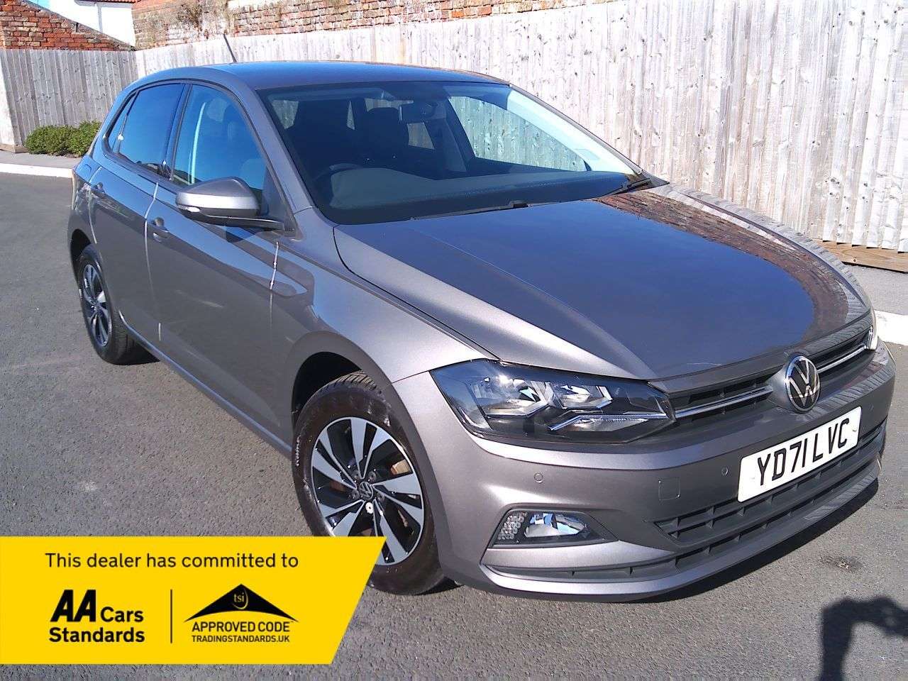 A 2021 VOLKSWAGEN POLO 1.0 TSI Match Hatchback 5dr Petrol Manual Euro 6 (s/s) (95 ps) SALES SERVIC A 2021 VOLKSWAGEN POLO 1.0 TSI Match Hatchback 5dr Petrol Manual Euro 6 (s/s) (95 ps) SALES SERVIC
