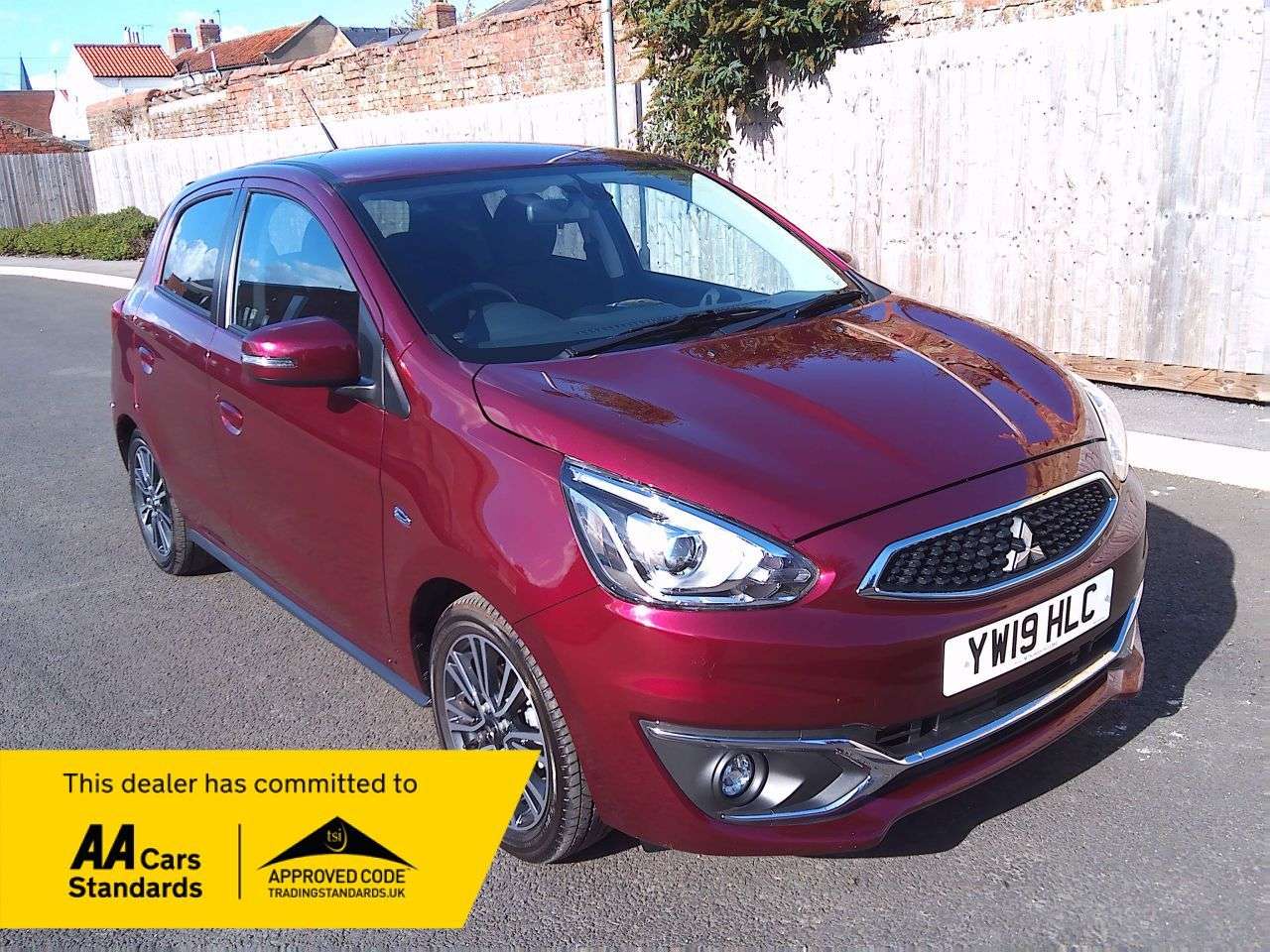 A 2019 MITSUBISHI MIRAGE 1.2 4 Hatchback 5dr Petrol Manual Euro 6 (s/s) (79 ps) NAV, CLIMATE, CRUISE A 2019 MITSUBISHI MIRAGE 1.2 4 Hatchback 5dr Petrol Manual Euro 6 (s/s) (79 ps) NAV, CLIMATE, CRUISE