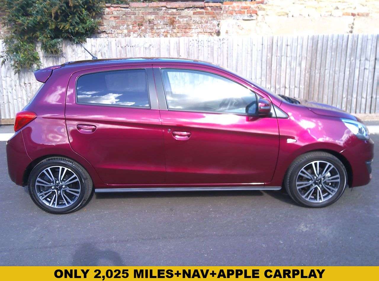 A 2019 MITSUBISHI MIRAGE 1.2 4 Hatchback 5dr Petrol Manual Euro 6 (s/s) (79 ps) NAV, CLIMATE, CRUISE A 2019 MITSUBISHI MIRAGE 1.2 4 Hatchback 5dr Petrol Manual Euro 6 (s/s) (79 ps) NAV, CLIMATE, CRUISE
