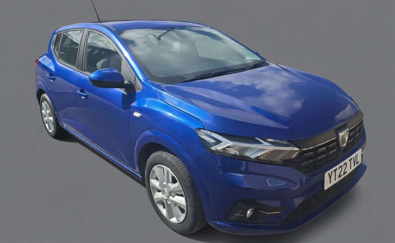 A 2022 DACIA SANDERO 1.0 TCe Comfort Hatchback 5dr Petrol Manual Euro 6 (s/s) (90 ps) SERVICE+12 A 2022 DACIA SANDERO 1.0 TCe Comfort Hatchback 5dr Petrol Manual Euro 6 (s/s) (90 ps) SERVICE+12