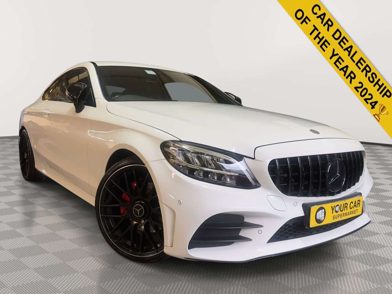 A 2019 MERCEDES-BENZ C-CLASS 1.5 C200 MHEV AMG Line Coupe 2dr Petrol G-Tronic+ Euro 6 (s/s) (198 ps) A 2019 MERCEDES-BENZ C-CLASS 1.5 C200 MHEV AMG Line Coupe 2dr Petrol G-Tronic+ Euro 6 (s/s) (198 ps)