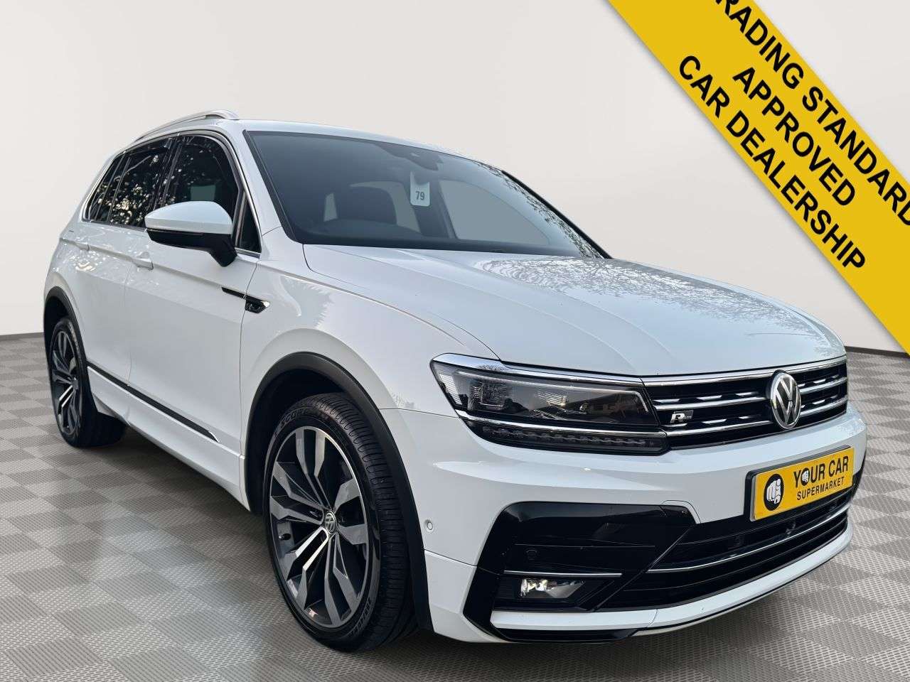 A 2019 VOLKSWAGEN TIGUAN 2.0 BiTDI R-Line Tech SUV 5dr Diesel DSG 4Motion Euro 6 (s/s) (240 ps) A 2019 VOLKSWAGEN TIGUAN 2.0 BiTDI R-Line Tech SUV 5dr Diesel DSG 4Motion Euro 6 (s/s) (240 ps)