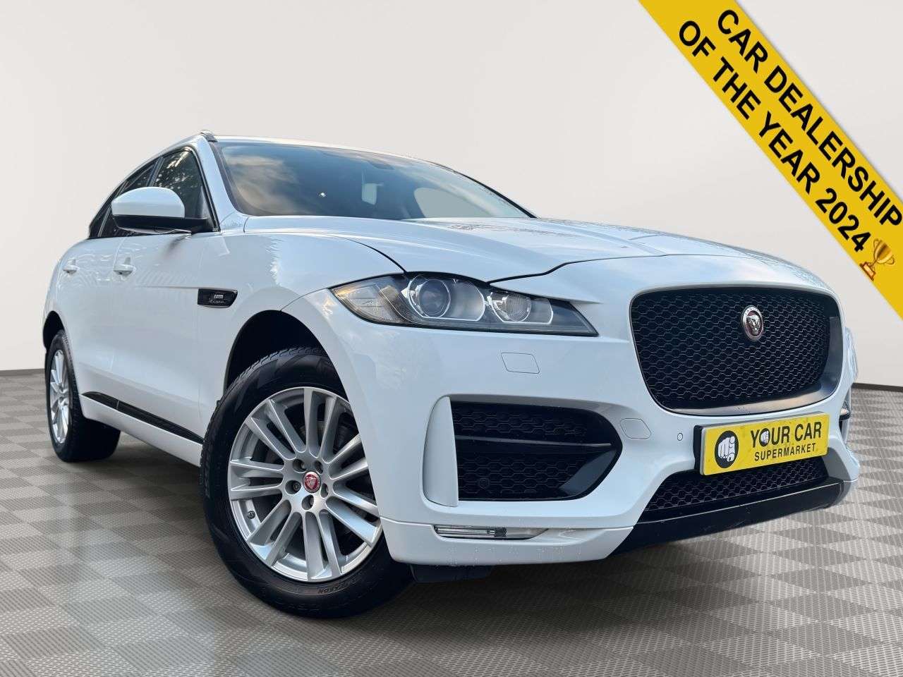 A 2018 JAGUAR F-PACE 2.0 D180 R-Sport SUV 5dr Diesel Auto AWD Euro 6 (s/s) (180 ps) A 2018 JAGUAR F-PACE 2.0 D180 R-Sport SUV 5dr Diesel Auto AWD Euro 6 (s/s) (180 ps)
