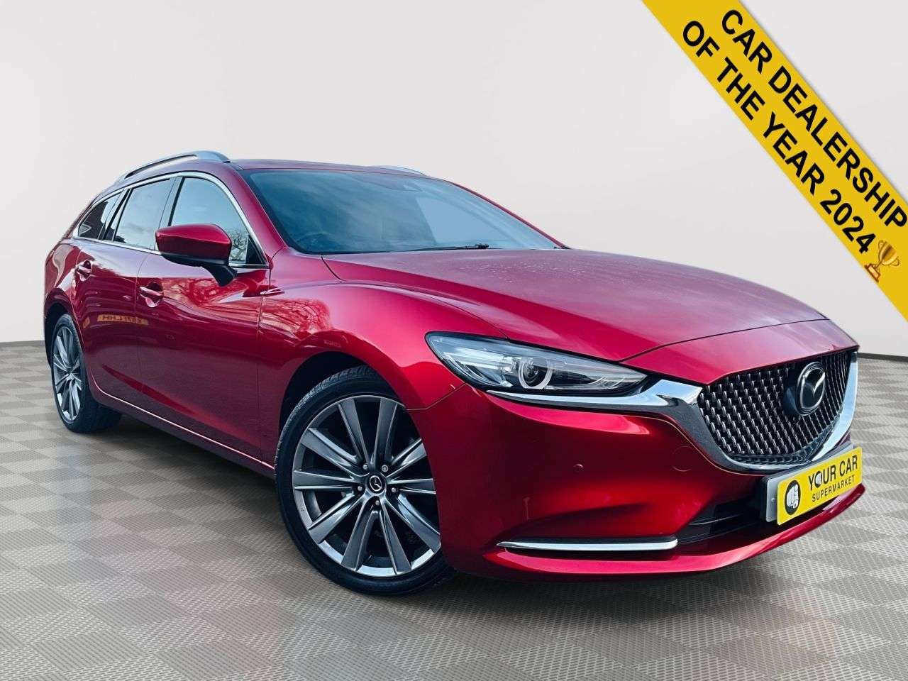 A 2020 MAZDA MAZDA6 2.2 SKYACTIV-D GT Sport Nav+ Tourer 5dr Diesel Manual Euro 6 (s/s) (184 ps) A 2020 MAZDA MAZDA6 2.2 SKYACTIV-D GT Sport Nav+ Tourer 5dr Diesel Manual Euro 6 (s/s) (184 ps)